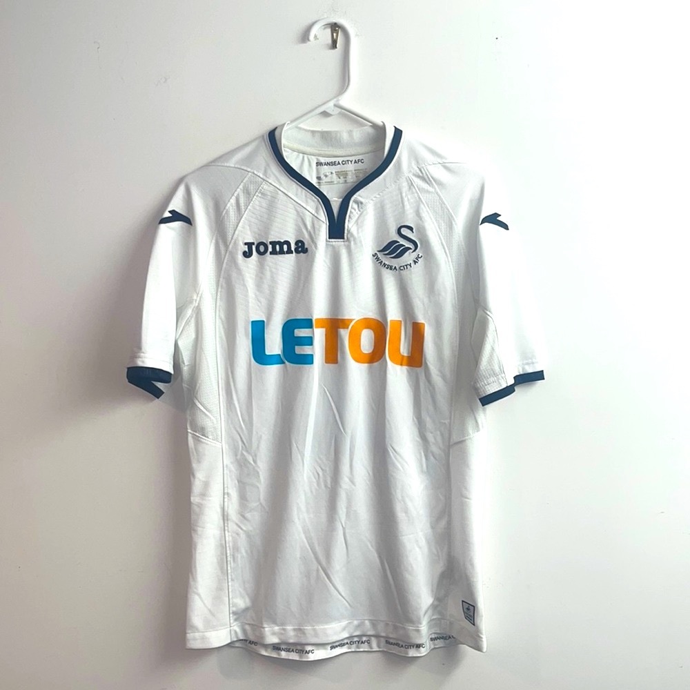 Wilfreid Bony Swansea City FC Jersey White #2 JOMA